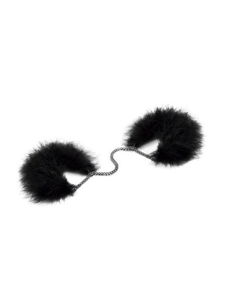 Пухнасті наручники Bijoux Indiscrets Za za zu - feahter handcuffs, пір'яні, подарункове паковання