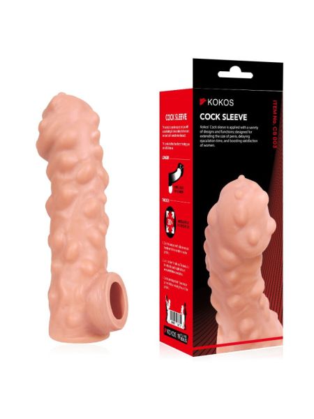 Насадка на член Kokos Cock Sleeve CS 003 M