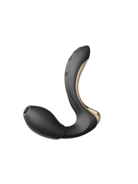 Вібратор-пульсатор з вакуумною насадкою Zalo – Talis G-Spot PulseWave Vibrator Obsidian Black