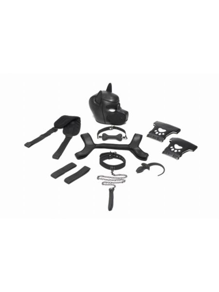 Набір BDSM цуценя Master Series Luxury Pup Arsenal Set - Black