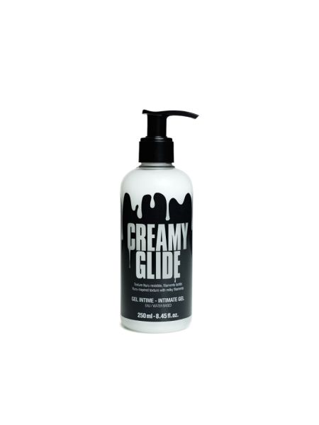 Лубрикант, що імітує сперму Creamy Glide (250 мл) на водній основі, 95 % натуральних інгредієнтів