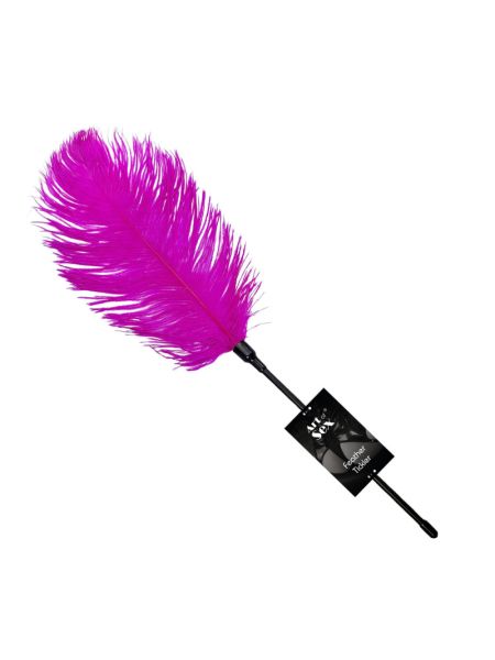 Лоскітка зі страусиним пером Art of Sex – Feather Tickler, темно-рожева