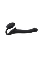 Безремінний страпон Strap-On-Me Black S, повністю регульований, діаметр 2,7 см