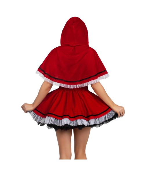 Костюм Червоної Шапочки Leg Avenue Flirty Miss Red Top and Skirt XS