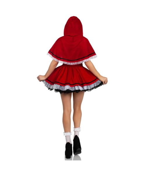 Костюм Червоної Шапочки Leg Avenue Flirty Miss Red Top and Skirt XS