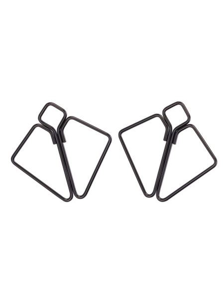 Затискачі для сосків LOCKINK Minimalism Nipple Clamps, сріблясті