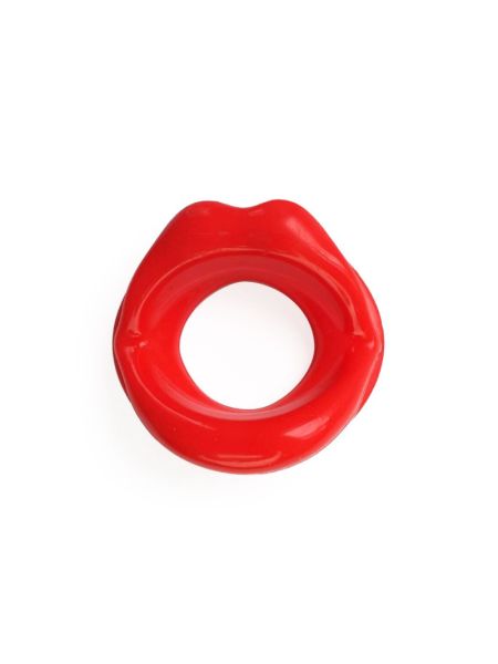Кляп-розширювач у формі губ Art of Sex – Gag lip, червоний