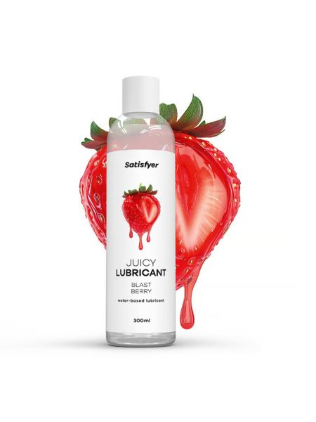 Лубрикант на водній основі Satisfyer Juicy Lubricant Blast Berry water based 300 мл