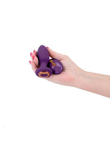 Анальна пробка з вібрацією NS Novelties INYA - Alpine - Purple