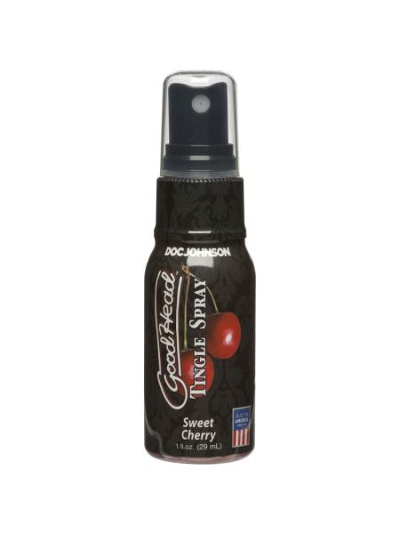Спрей для мінету Doc Johnson GoodHead Tingle Spray - Sweet Cherry (29 мл) зі стимулювальним ефектом