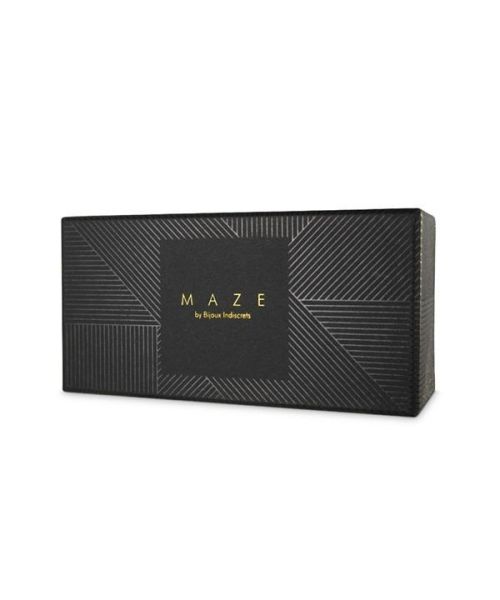Чокер Bijoux Indiscrets MAZE – Wide Chocker Black