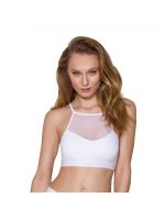 Спортивний топ з прозорою вставкою Passion PS006 TOP M, white