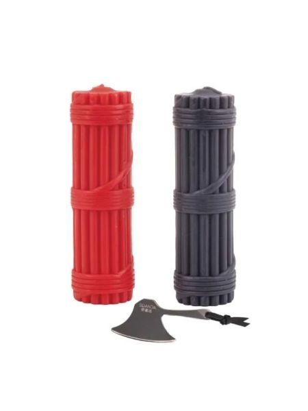 БДСМ-свічки LOCKINK SEVANDA Fetish Drip Candles Set, 2 шт, низькотемпературні, шкребок у комплекті