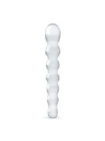 Скляний дилдо у вигляді намистин Gildo Glass Dildo No. 19
