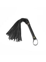 Флогер Liebe Seele Black Organosilicon Flogger, 44 см, екошкіра