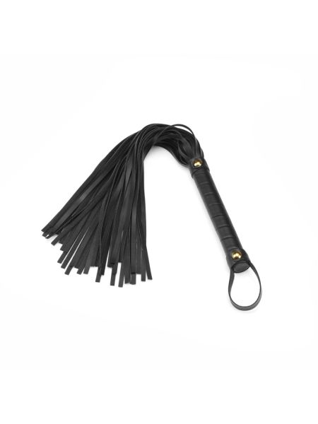 Флогер Liebe Seele Black Organosilicon Flogger, 44 см, екошкіра