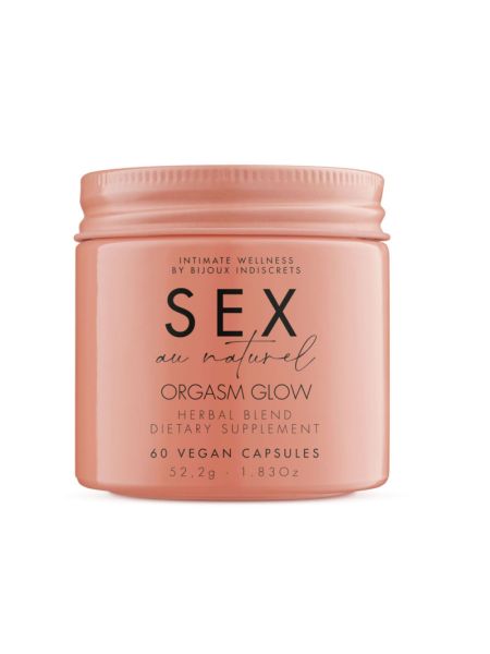 Натуральна харчова добавка для підвищення лібідо Bijoux Indiscrets Sex au Naturel — Orgasm Glow