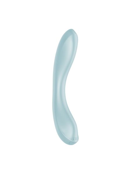 Вібратор Satisfyer G-Spot Wave 2 Ice Blue, імітує доторкання пальця