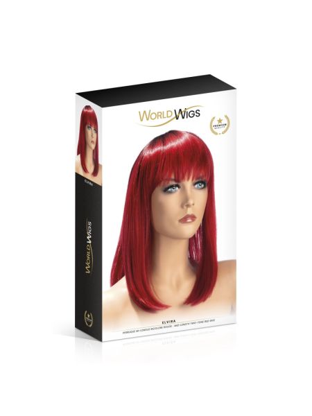 Перука World Wigs ELVIRA MID-LENGTH TWO-TONE RED