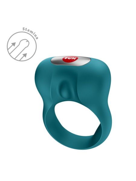 Ерекційне віброкільце Fun Factory Steady Bottle Green