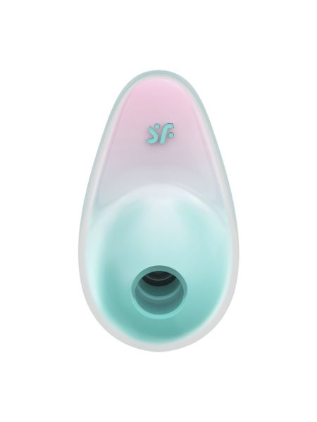 Вакуумний стимулятор з вібрацією Satisfyer Pixie Dust Mint/Pink