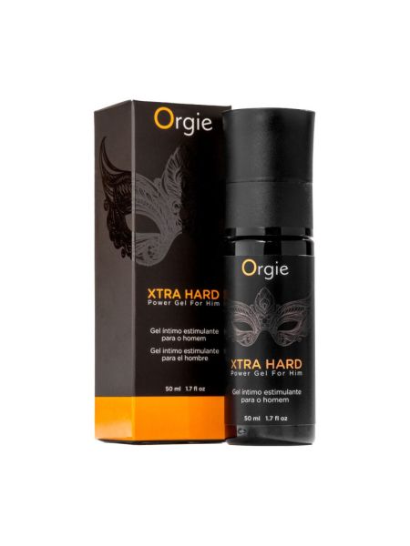 Гель для стимуляції члена Orgie Xtra Hard Power Gel For Him, 50 мл, розігріває, посилює ерекцію