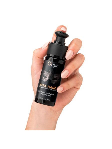 Гель для стимуляції члена Orgie Xtra Hard Power Gel For Him, 50 мл, розігріває, посилює ерекцію