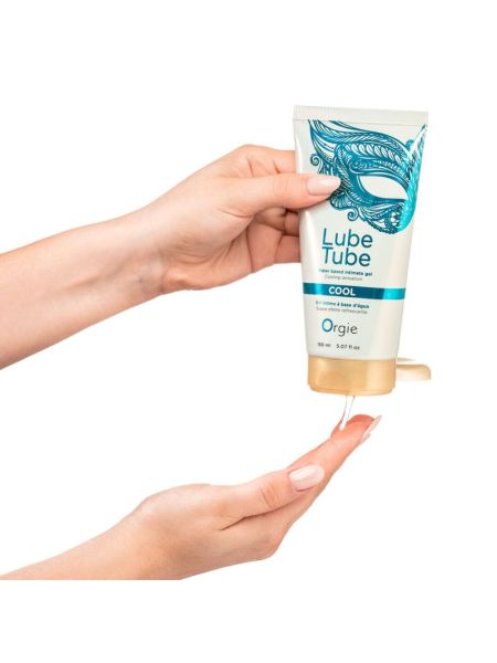 Лубрикант на водній основі Orgie Lube Tube Cool, 150 мл, з охолоджувальним ефектом, без запаху