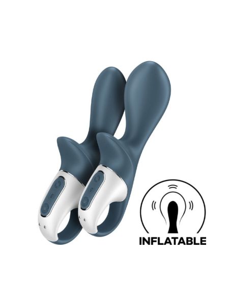 Анальний вібратор надувний Satisfyer Air Pump Booty 2