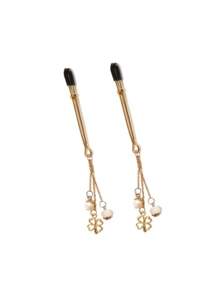 Затискачі для сосків Art of Sex - Nipple Clamps Golden Clover