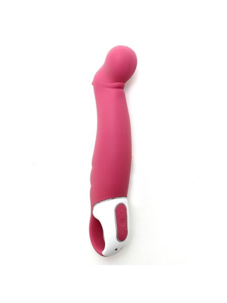 Потужний вібратор Satisfyer Vibes Petting Hippo з гнучким стовбуром, літій силікон, 12 режимів