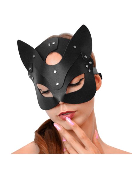 Маска Кішечки Art of Sex - Cat Mask, Чорний