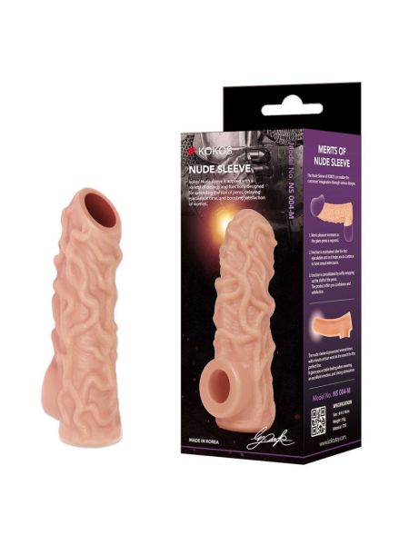 Насадка на член Kokos Nude Sleeve NS 004 S