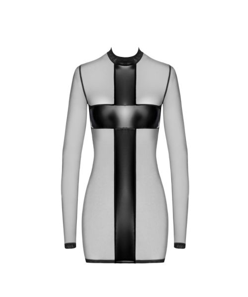 Сукня Noir Handmade F369 Crossfire Mesh & Wetlook Mini dress L