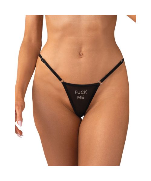 Трусики Obsessive Violami Me thong L/XL