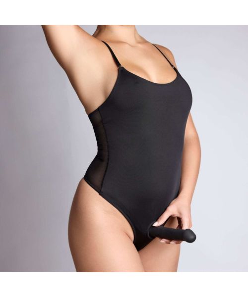 Боді з фіксацією ділдо Strap-On-Me Harness Body Signature - M - Black