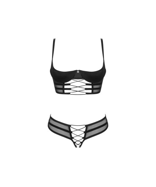 Комплект Obsessive Roxelia 2-pcs crotchless set XL/2XL