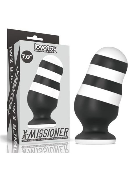 Анальна пробка - X-Missioner Butt Plug 7"