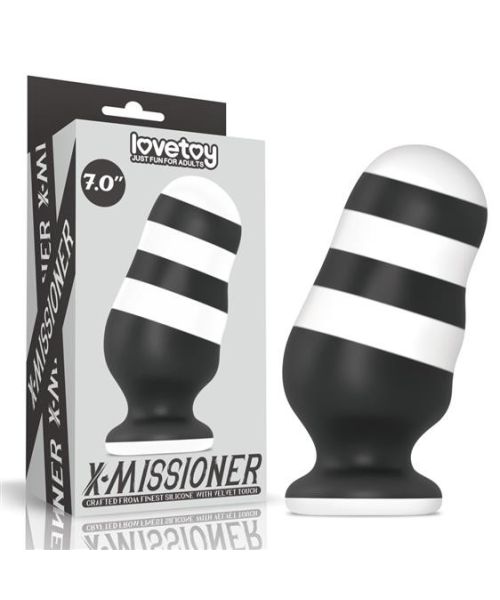 Анальна пробка - X-Missioner Butt Plug 7"