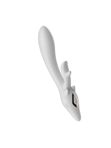 Вібратор - Vibrator Silicone 10 Vibration Function White