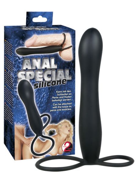 Страпон - Anal Special Silicone Black