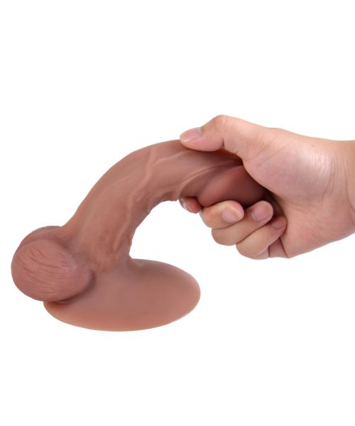 Фалоімітатор - Erospace Natural Play Silicone Dildo D4, 21 см