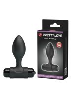Анальна пробка - Pretty Love Vibra Butt Plug Black