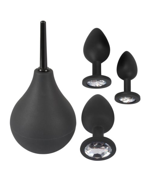 Набір анальних пробок - Black Velvets Anal Kit