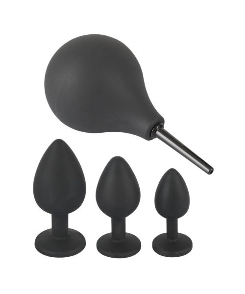 Набір анальних пробок - Black Velvets Anal Kit