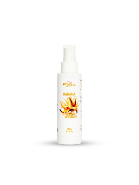Інтимний гель-лубрикант - MyLove Taste Slide Sensitive Banana, 100 мл