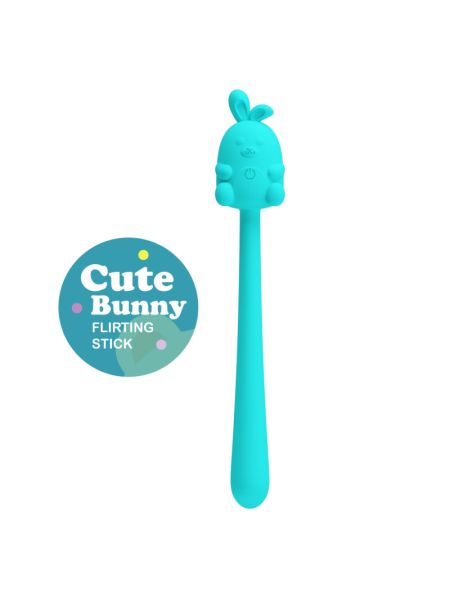 Вібратор - Pretty Love Cute Bunny Turquoise, 7 vibration functions