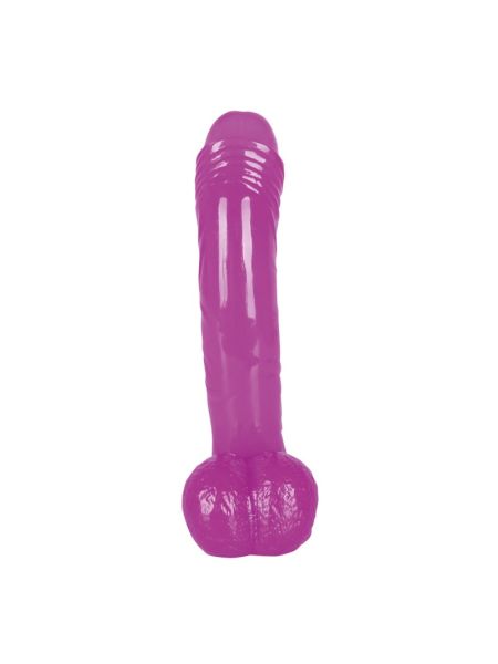 Фалоімітатор з мошонкою - Ready Mate Softdildo Lila
