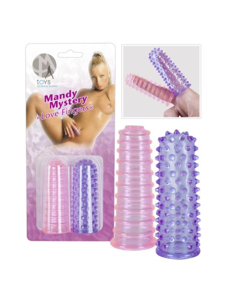 Насадки на палець - Mandy Mystery Love Fingers, 2 шт.