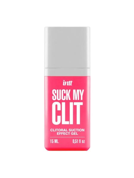 Гель для кліторальної стимуляції - Intt Suck My Clit Wild Strawberry, 15 мл